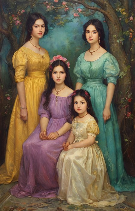masterpiece,best quality,<lora:tbh144-sdxl:0.7>,portrait of family