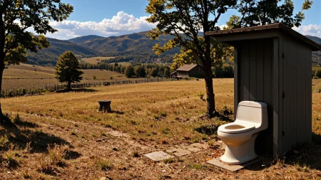 toilet stall, beautiful Bulgarian landscape,  woman, multilayer paint splash style, <lora:Hand v2:1> <lora:Anti-Blur:1> <lora:Insane Detail Slider:0.5>   <lora:Flux.1_Turbo_Detailer:0.6>   <lora:flux-photo-transparent_Alpha_1.0:0.8> <lora:flux.1_lora_flyway_Epic-detail_v2:1>   <lora:Painterly01b_CE_FLUX_AIT:0.8> pntrlyCE_style