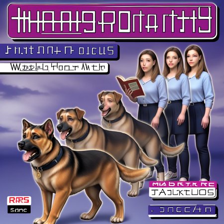 <lora:Animorph_-_pony:1> animorph, girl, morph, dog, left to right transformation, multiple people, 5 stage transformation, gradual transformation,  book cover