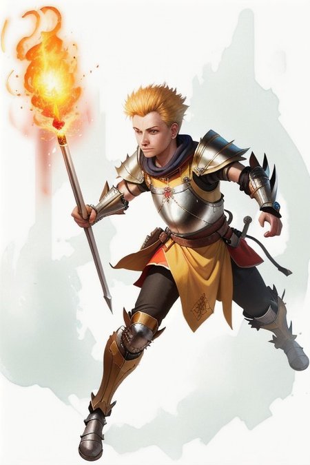 Fire Lance - A metal tube filled with gunpowder and shrapnel that was lit and fired by hand., MagicItem_v1, medieval looking weapon, shoulder brace, hand grip,