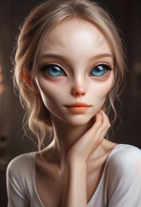 score_9, score_8_up, score_7_up, rating_safe, 
concept art, realistic, 
1girl, sexy body, sexy face, cute face, Large eyes.