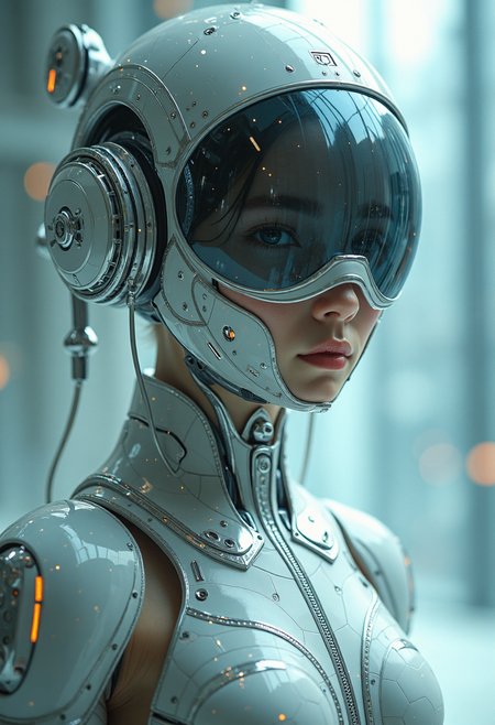 A masterpiece of sci-fi style created by the collaboration of Range Murata and Claude Monet.    HD32K, hyperdetailed, best quality, midjourneyv6.1.