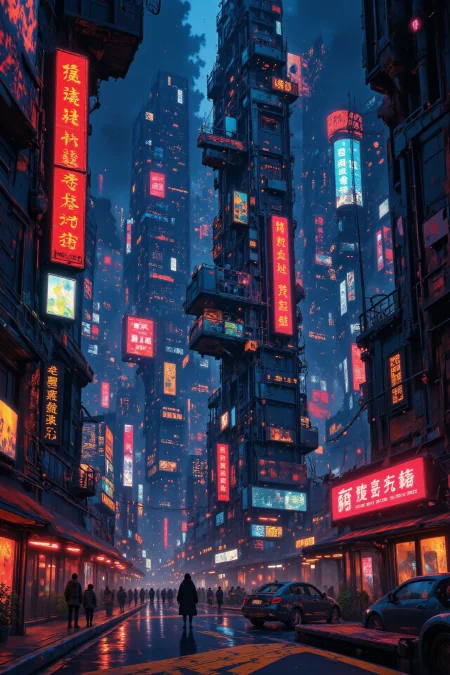 a galactic city beautiful cyberpunk landscape, sunset, woman, very intricate, very detailed, sharp, bright, colorful, <lora:Hand v2:0.5> <lora:Anti-Blur:1><lora:Insane Detail Slider:0.25>  <lora:flux.1_lora_flyway_Epic-detail_v2:0.3> <lora:fluxenhancer:0.25> <lora:ROWER:0.6> <lora:flux-charmer-v1-1:0.4><lora:Vibrantly_Sharp_style_v.5:0.4> <lora:bv-cybstyenh-v1_rank16_bf16:1>  <lora:Anime_style:1> anime style