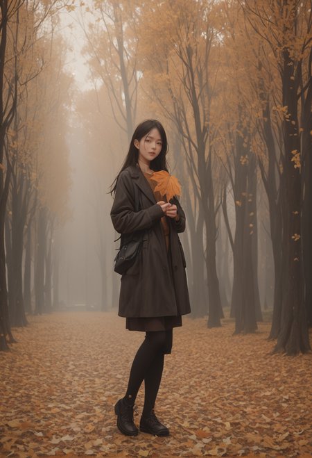 ,ruanyi1438,autumn leaves,<lora:1438 autumn leaves_v1_pony:1>, score_9,score_8_up,score_7_up,,8k,solo,,