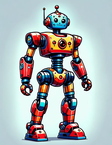 1boy,mecha,robot, ral-fltpn <lora:ral-fltpn:1>
