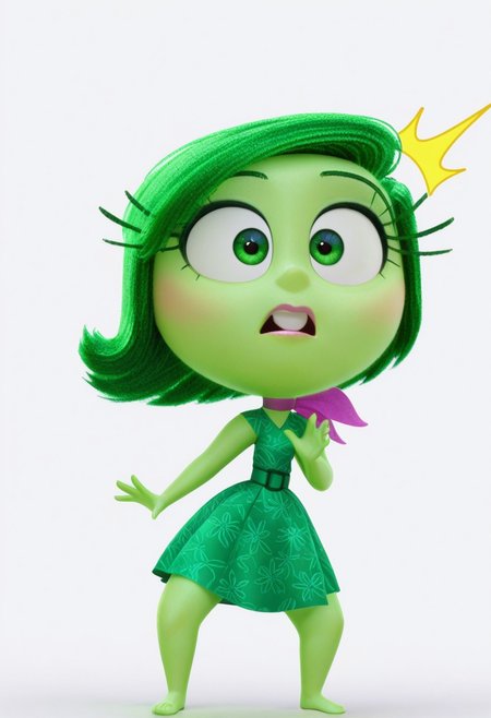Disgust - Inside Out (Illustrious)