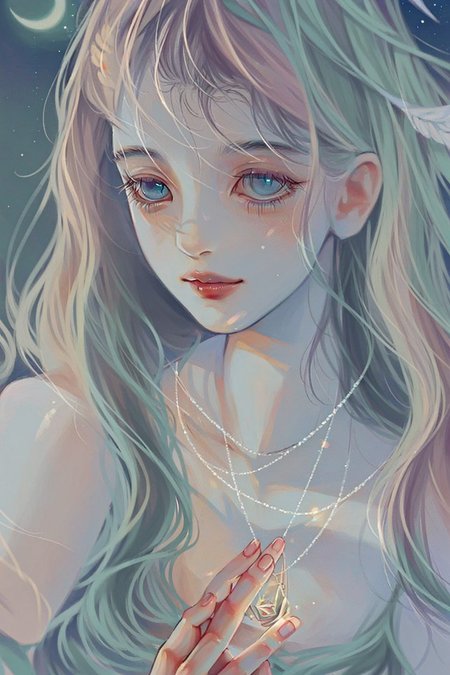 萧炎之丹（一种超级温柔的插画风格）【A soft illustration style】