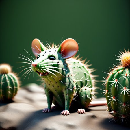 Cactexa rat cactus ful body<lora:Cactexa:0.7>