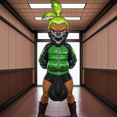 lime octoling