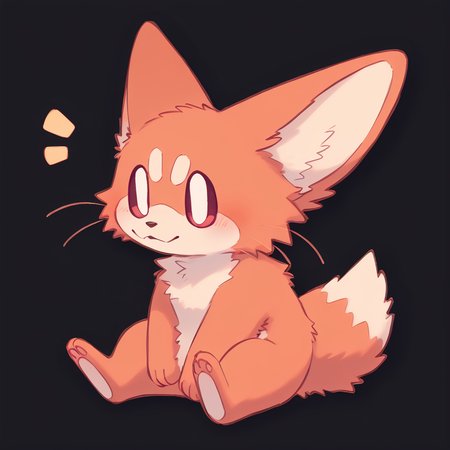 <lora:ToonyTeeth:1> (furry:1), no humans, black background