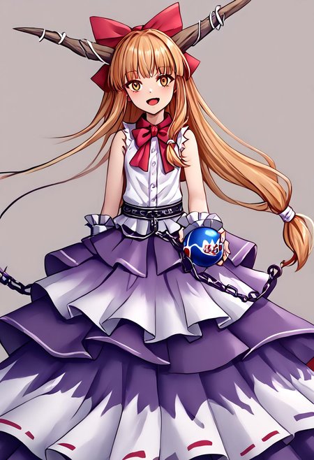 1girl, suika, 
masterpiece, best quality, very aesthetic, absurdres,
