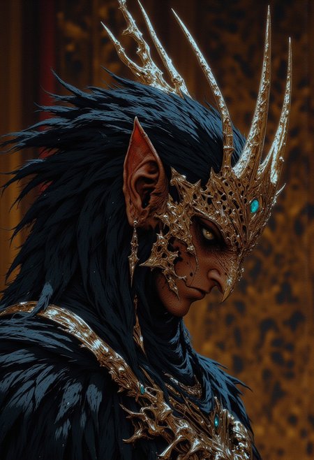 "That is a harpy from the Xardoon Sea. Very few remain. They are partial to the flesh of drowned sailors, and when a ship is doomed they come to keep vigil."