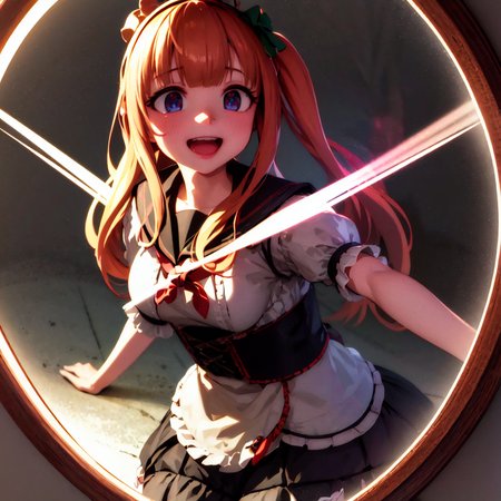 masterpiece, best quality, photorealistic, 3D, shiny_skin, shiny_hair, dynamic angle, beautiful detailed glow, HDR, Rembrandt lighting, colorful refraction, lens flare, bloom, film Reflection, chromatic aberration, light diffusion, public indecency, cowboy shot, deep meaning, physically-based rendering, bright, vibrant, intricate, 1girl,kakyoin chieri,<lora:kakyoin chieri:1.0>,  :d