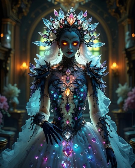 The Elegant Terrors Clothing Set: The Agony Apparition