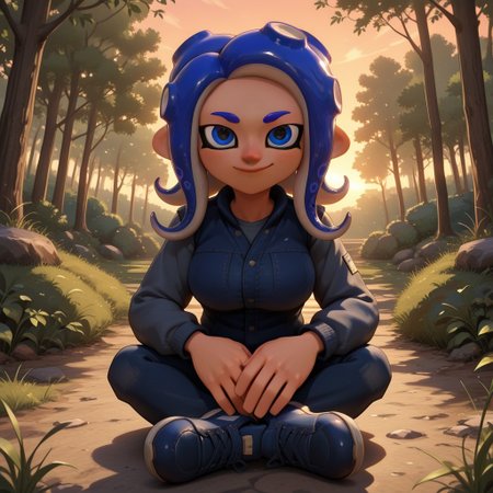 Shirley (OC Octoling)