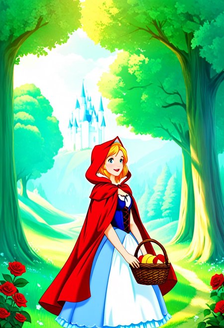 8K. Little Red Riding Hood and SnowWhite. (Enchanted home environemnt)
Anime_theme. Two_people
<lora:Little Red Riding Hood XL + SD1.5LITTLE RED RIDING HOOD_v:2.0>
<lora:DIsney Princesses PONY EDIT by Foxie Queen>