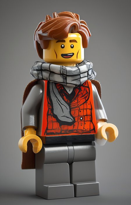 masterpiece,best quality,<lora:tbh246-sdxl:0.9>,illustration,style of lego,  portrait of noble man