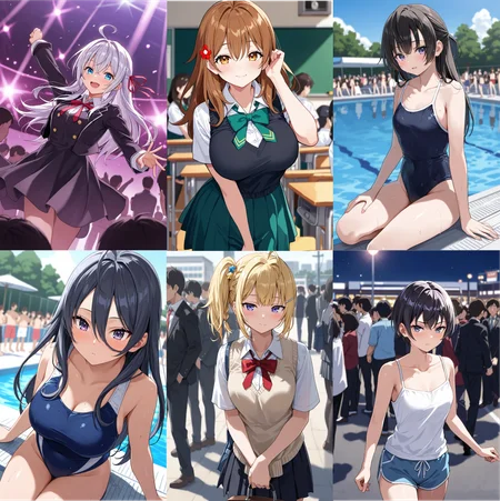 時々ボソッとロシア語でデレる隣のアーリャさん 6characterpack/Alya Sometimes Hides Her Feelings in Russian, often abbreviated to Roshidere