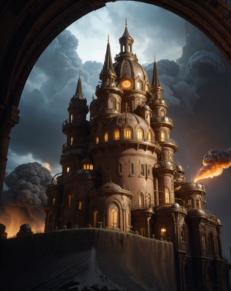 Art Nouveau style Dieselpunk: (WWII-era tech), (art deco rivets), (oil-stained metallics), (retro-apocalypse)Turkish Cappadocia with fairy chimneys wearing volcanic hat-rock formations, Lava grapple swing rescuing hostages with fisheye heat distortion,Tornado alley: Supercell structure rotating with vorticist precision,
hyperrealistic surrealism,ultra-detailed,intricate textures,luminous colors,cinematic lighting,dramatic perspective,volumetric atmosphere,8k UHD,sharp focus, professional color grading,1boy,Mutations of ferns unfolding like fractal antennas ,,
<lora:extremely_detailed:0.8> extremely detailed,
<lora:DetailMaximizer:0.7>,
<lora:offset_0.2:0.5>,
<lora:add-detail-xl:0.3>,
<lora:aidmaMJ6.1_v0.5_2:0.3> aidmamj6.1,
<lora:Consistency Corrector XL:0.6>,
 style-empire,
 <lora:SteamPunkNoireAI:0.3> steampunknoireai,, Baroque art style, dynamic composition, dramatic lighting, rich colors, intricate details, professional-grade execution, captures the grandeur and theatricality of the Baroque period, Steampunk art style, Victorian-era aesthetics, steam-powered machinery, brass and gears, fantastical inventions, retro-futuristic adventure . elegant, decorative, curvilinear forms, nature-inspired, ornate, detailed, Dieselpunk art style, retro-futuristic, industrial aesthetics, mechanical marvels, alternative history, gritty and dystopian atmosphere