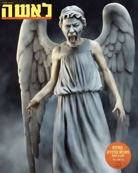 A picture of creepy WeepingAngel on laisha <lora:SDXL-laisha-Lora:1>  <lora:SDXL-WeepingAngel-Lora:1>