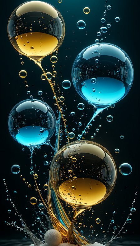 breathtaking impress me by creating an award-winning photograph exploring an original and unconventional theme that captivates and amazes the viewer. many tiny bubbles,glowing bubbles,moving bubbles,motion blur,otherwordly setting,astral planes,Push boundaries of traditional concepts,infusing the image with creativity and wonder,leaving a lasting impression on those who behold it,32K,absurdres,add excessive amounts of detail that enhance the theme of the image,display creativity with the choice of subjects and objects, glow effects, godrays, Hand drawn, render, 8k, octane render, cinema 4d, blender, dark, atmospheric 4k ultra detailed, cinematic, Sharp focus, big depth of field, Masterpiece, colors, 3d octane render, 4k, concept art, trending on artstation, hyperrealistic, Vivid colors, extremely detailed CG unity 8k wallpaper, trending on CGSociety, Intricate, High Detail, dramatic