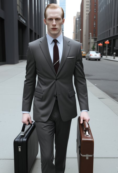 the gman, suit and tie, briefcase, pale skin, city 17,
combinestyle