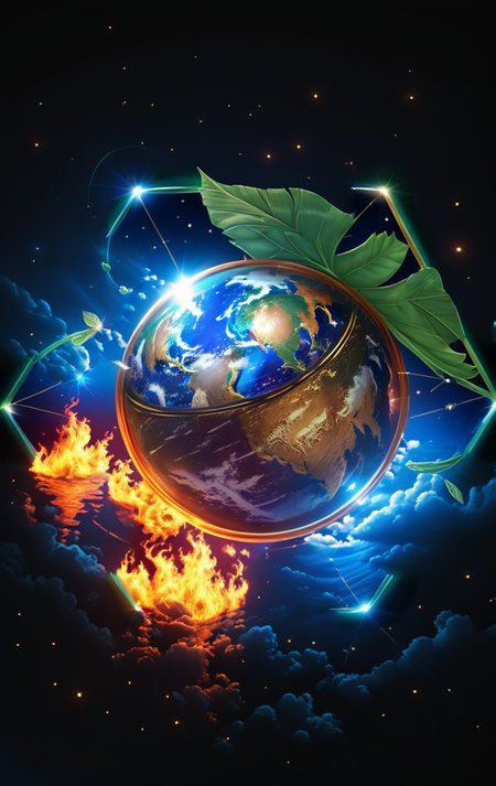 (Planet Earth:2), (Detailed Planet:2),
(ultra sharp focus:2), (best quality:1.9), (masterpiece:1.9), (highest detailed:1.9),
perfect composition, inspirational, amazingly realistic render in 4k, HDR, octane render,
100mm f/2.8 macro lens,  (masterpiece:1.9), (highest detailed:1.9),(angle:1.9), pov,
perfectly lighted, (contrast), (saturated:1.3), (((sharp focus))), realistic, <lora:add-detail-xl:2> <lora:glowneon_xl_v1:2>