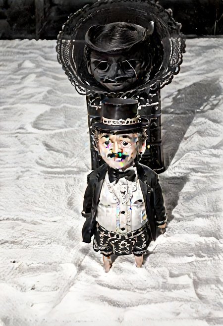 ((((((black and white,eyestalks)))))),((small man with mustache, top hat, kenbis, chibi, chibi, male only, male, male chibi, monocle, art deco, thick mustache, comically large mustache, handlebar mustache, tiny, multiple men, shrunk, microxl, some little guys,  high angle, from above)), bwMovies, realistic, photo, vintage photo, ((very small man, small man, a small man, a man who is small, a small man)), an unapologetically small human male, black and white, smiling, very happy, euphoric, ecstatic, wonderful small men, large smile, huge smile