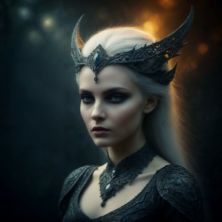 Masterpiece. 

A dark and evil woman, luminous, hideous, ancient.

Fantasy style.

<lora:EtherealSaraph01a_CE_XL_300-OT:0.5> ethrlsrphCE_style
