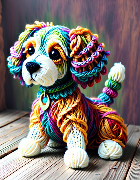 magicyarnlora, 1dog, portrait