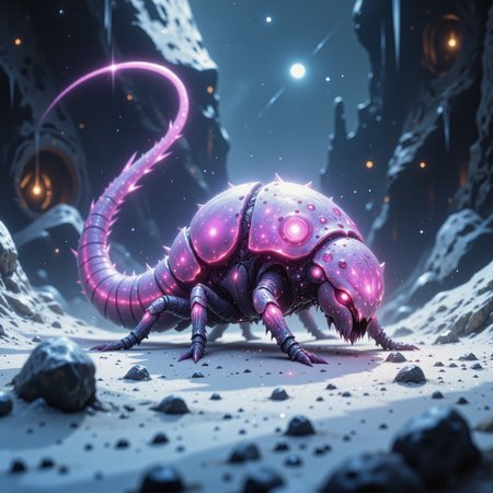 highly detailed, intricate, detailed background, award-winning macro photo, short depth of field, fractal art, the diminutive "arctic rubysquibble" is a sublime and otherworldly crystalline beast roaming the avessational crystalline ice plains of its homeworld "gromflarb tertius", its glinting stocky exoskeleton shimmering with iridescent colors in its monkiflonged lair, dappled sunlight, neon hues, golden ratio, in the style of ck-ovf, amanoer, arsmjstyle, dnddarkestfantasy, aidmafluxpro1.1, 
<lora:style-oneviolentfantasy-ep21-flux-by_chronoknight:0.76> 
<lora:style-yoshitaka_amano-elden_ring-flux-by_alicient:0.52> 
<lora:style-dnd_dark_fantasy-flux-by_arsmachina:0.52> 
<lora:flux_pro1.1_detailer-v0.2-flux-by_aidma:0.48>