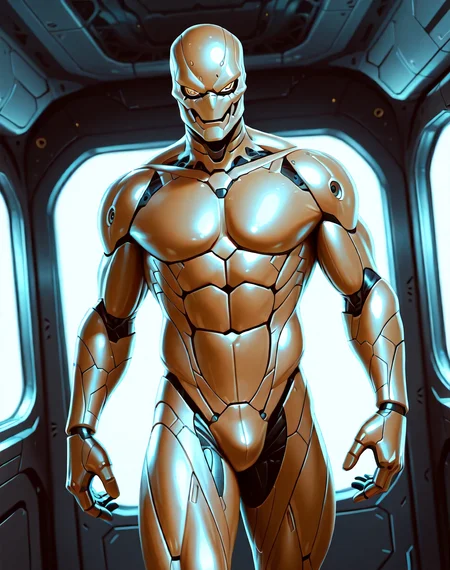 <lora:T_3000_(Terminator)_(Illustrious)_(AD):1> T 3000, muscular, robot, 
((
interior, science fiction, 
dutch angle, dynamic action, male focus, solo, fully armored, villain, sexy male physique, solo, powerful, superiority, hyper muscular, 
)),
BREAK: very awe, aesthetically pleasing, masterpiece, best quality, amazing quality, very aesthetic, depth of field, absurd details, depth of field, atmospheric rendering, natural shading, soft shading, 
BREAK: lazympos, lazypos (3),