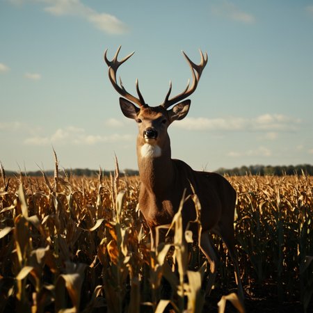 cinematic film still of cinematic film still of  <lora:add-detail-xl:1>0
<lora:detailed:0.3>
<lora:perfection style:0.3>
<lora:xl_more_art-full_v1:0.3>
 <lora:true detective style:1>
a deer in a field of corn with a sky background,solo,outdoors,from side,no humans,fire,antlers,burning,deer , sharp, detailed, epic photography, artistic, dramatic light, cinematic style, film style, 
true detective style, shallow depth of field, vignette, highly detailed, high budget, bokeh, cinemascope, moody, epic, gorgeous, film grain, grainy