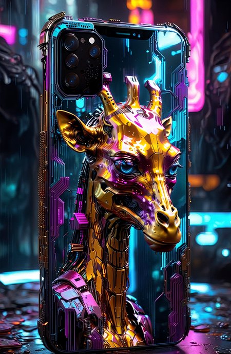 (Iphone:1.2) Ultra Rendering 8k, Intensive fear, Made of smooth paint and colored transparents, art that is beyond my imagination, milk, potatoes, giraffes, no humans, fantasy, details that are beyond my imagination, so horrific that I can't describe it
 <lora:DonMCyb3rN3cr0XL:0.2>  <lora:add-detail-xl:0.25> <lora:Face_Robotics_sdxl:0.15> <lora:xl_more_art-full-beta2:0.25>
Then even the entire phone is filled with details, which is really dangerous <lora:sdxl_cyberpunk:0.25> cyberpunk style, cyberpunk <lora:sdxl_photorealistic_slider_v1:0.5> <lora:xl_more_art-full_v1:0.4>