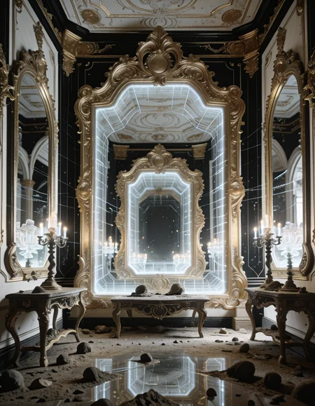 ultra-detailed rococo sanctuary illu