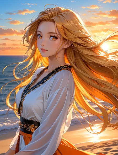 source anime, score_9, score_8_up, score_7_up,
beautiful woman, orange and blonde hair, hair flowing in the wind, sunset background, dreamy expression, detailed clothing, high detail, photorealistic, vibrant colors, golden light
 <lora:StS_detail_slider_release_two_v3:1>