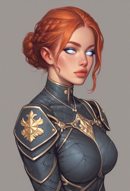 ((1girl, cute face, standing in wastelands, sands, dynamic pose,
Glowing aura surrounding a futuristic character like the Nomad, clad in a futuristic detailed brown suit handmade, (((army body armor))) patches on suit, redhead, long bangs,holographic blue light streaks, full face gasmask, (big shining white eyes without pupils:1.5), dynamic pose)), 
BREAK 
((((full closed)))),
strange world background score_9, score_8_up, score_7_up, score_6_up, source_cartoon, rating_explicit, Expressiveh, (((((upper body))))), dynamic pose