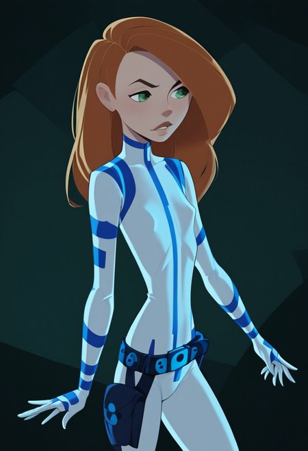 score_9, score_8_up, score_7_up, score_6_up, score_5_up, score_4_up, BREAK, 
solo, 1girl, bodysuit, green eyes, flat chest, white bodysuit, long hair, covered nipples, belt