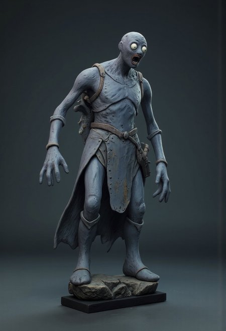 MikeFranchinastyle, DGC style, d4artstyle, d4concept, , bbstyle,, horror theme,, zbrush, ZBClay model of a gray sculpture, rofe
Set against a solid dark color background to emphasize its eerie unsettling unnatural form that emphasizes its silhouette. The medium is not a traditional painting or illustrative medium like watercolor or ink but rather a digital 3D rendering.
A knight