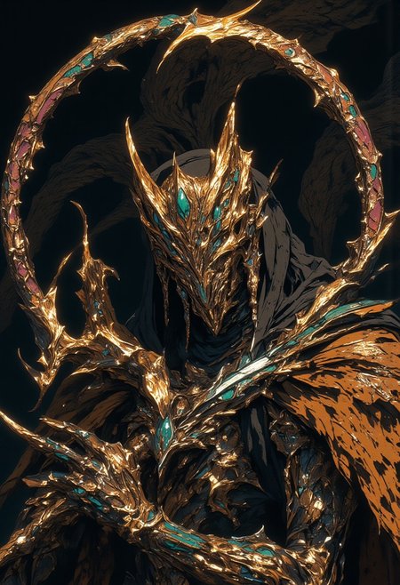  « an opening into an unknown space, with one of its denizens approaching and extending a serrated claw »
