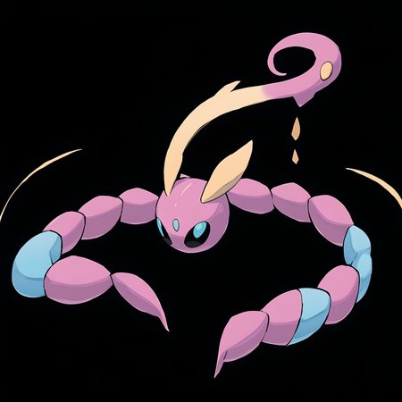 <lora:pokemon_pony_xl:1>, watercolor creature art like pokemon, Type: Psychic, Type: Rock, Egg Group: Ditto, is a pokemon creature that It is known to dance at dawn, its movements harmonizing with the first light to grace the horizon,It has a Copper orb nestled in its forehead believed to be the source of its Poison abilities,It is an elusive being, seen only by those who possess a pure heart and a gentle spirit,The creature's footpads are soft emitting a Fuchsia glow with each step leaving Poison footprints behind,The animal's yawns release Teal spores that induce vivid dreams in those who inhale them. score_9, score_8_up, score_7_up, score_6_up, score_5_up, score_4_up.  Simple black background, (Masterpiece:1.3) (best quality:1.2) (high quality:1.1)