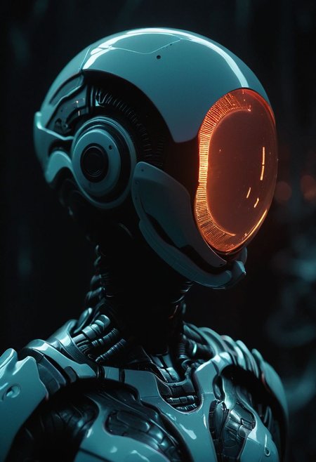 Super head Closeup, Front View, looking at Viewer, subsurface scattering, LiS_Robot By tim burton, DARK black room, Neon translucent Soundwaves visible on the face,
atmospheric haze, Film grain, cinematic film still, shallow depth of field, highly detailed, high budget, cinemascope, moody, epic, OverallDetail, 2000s vintage RAW photo, photorealistic, candid camera, color graded cinematic, atmospheric lighting, imperfections, natural, shallow dof