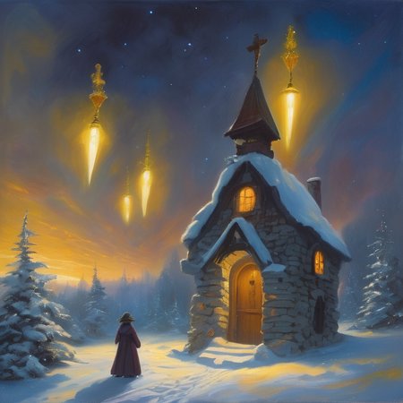 I.
               HEAR the sledges with the bells --
                     Silver bells !
What a world of merriment their melody foretells !
           How they tinkle, tinkle, tinkle,
                 In the icy air of night !
           While the stars that oversprinkle
           All the heavens, seem to twinkle
                 With a crystalline delight ;
              Keeping time, time, time,
              In a sort of Runic rhyme,
To the tintinnabulation that so musically wells
      From the bells, bells, bells, bells,
                     Bells, bells, bells --
   From the jingling and the tinkling of the bells.
                                 II.
               Hear the mellow wedding bells
                     Golden bells!
What a world of happiness their harmony foretells !
           Through the balmy air of night
           How they ring out their delight !
                 From the molten-golden notes,
                     And all in tune,
                 What a liquid ditty floats
      To the turtle-dove that listens, while she gloats
                     On the moon !
             Oh, from out the sounding cells,
What a gush of euphony voluminously wells !
                     How it swells !
                     How it dwells
                 On the Future ! how it tells
                 Of the rapture that impels
             To the swinging and the ringing
                 Of the bells, bells, bells,
      Of the bells, bells, bells, bells,
                     Bells, bells, bells --
   To the rhyming and the chiming of the bells !
                                 III.
               Hear the loud alarum bells --
                         Brazen bells !
What tale of terror, now, their turbulency tells !
           In the startled ear of night
           How they scream out their affright !
               Too much horrified to speak,
               They can only shriek, shriek,
                          Out of tune,
In a clamorous appealing to the mercy of the fire,
In a mad expostulation with the deaf and frantic fire,
                  Leaping higher, higher, higher,
                  With a desperate desire,
               And a resolute endeavor
               Now -- now to sit or never,
           By the side of the pale-faced moon.
                  Oh, the bells, bells, bells !
                  What a tale their terror tells
                         Of Despair !
        How they clang, and clash, and roar !
        What a horror they outpour
On the bosom of the palpitating air !
           Yet the ear, it fully knows,
                 By the twanging,
                 And the clanging,
            How the danger ebbs and flows ;
        Yet, the ear distinctly tells,
              In the jangling,
              And the wrangling,
        How the danger sinks and swells,
By the sinking or the swelling in the anger of the bells --
                  Of the bells --
      Of the bells, bells, bells, bells,
              Bells, bells, bells --
   In the clamour and the clangour of the bells !
                                 IV.
               Hear the tolling of the bells --
                     Iron bells !
What a world of solemn thought their monody compels !
        In the silence of the night,
        How we shiver with affright
    At the melancholy meaning of their tone !
            For every sound that floats
            From the rust within their throats
                    Is a groan.
            And the people -- ah, the people --
            They that dwell up in the steeple,
                    All alone,
            And who, tolling, tolling, tolling,
                In that muffled monotone,
            Feel a glory in so rolling
                On the human heart a stone --
        They are neither man nor woman --
        They are neither brute nor human --
                    They are Ghouls: --
            And their king it is who tolls ;
            And he rolls, rolls, rolls, rolls,
                     Rolls
                A pan from the bells !
            And his merry bosom swells
                With the pan of the bells !
            And he dances, and he yells ;
        Keeping time, time, time,
        In a sort of Runic rhyme,
                To the pan of the bells --
                     Of the bells :
        Keeping time, time, time,
        In a sort of Runic rhyme,
                To the throbbing of the bells --
            Of the bells, bells, bells --
                To the sobbing of the bells ;
        Keeping time, time, time,
            As he knells, knells, knells,
        In a happy Runic rhyme,
                To the rolling of the bells --
            Of the bells, bells, bells --
                To the tolling of the bells,
      Of the bells, bells, bells, bells --
                     Bells, bells, bells --
   To the moaning and the groaning of the bells.