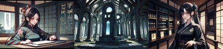 highly insanely detailed, masterpiece, top quality, best quality, highres, 4k, 8k, RAW photo, (very aesthetic, beautiful and aesthetic), 
__lazy-wildcards/subject/style-elem/code_style/prompts__, 
<lora:CodeStyle (half generic class)_564920:0.5>, 
(1girl:1.3), 1other, 
__lazy-wildcards/dataset/background__,âââ