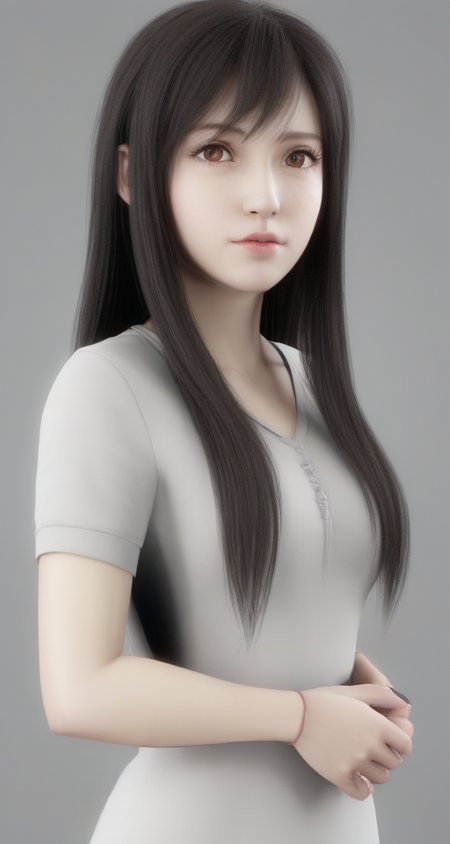 3d,1girl,looking at viewer,<lora:å¥½åç±³-xl-tifa:0.6>,