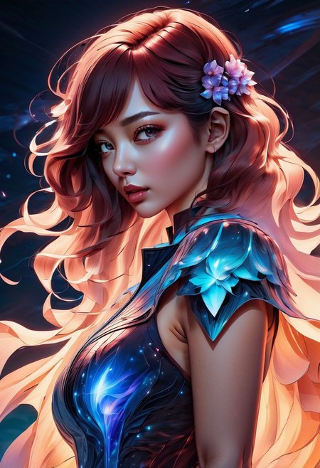 (((masterpiece))),(((bestquality))),((ultra-detailed)),
Abstract style cute,smoke,in the sky,colorful and vibrant,mystical colors,contemporary impressionism,yanjun cheng portrait painting,iridescent perspective view,low angle,sweeping circling composition,large beautiful crystal eyes,big irises,UHD,HDR,8K,the most beautiful portrait in the world,white little lioness,Non-representational,colors and shapes,expression of feelings,imaginative,