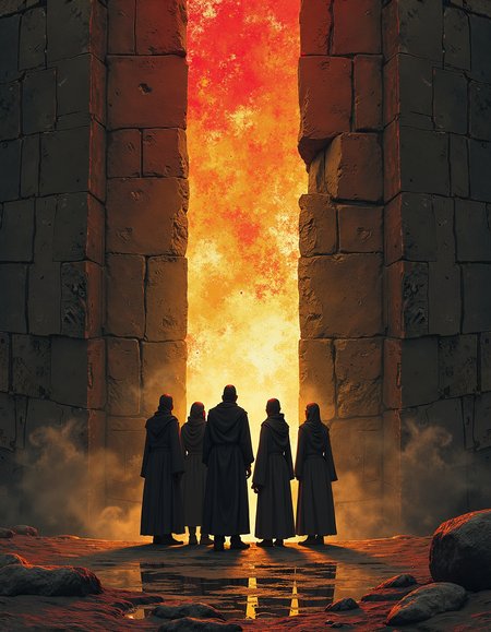 As you stand enragely upon The Wall, suddenly something becomes apparent: the icon's name reveals an element of mystery and intrigue. In the center- left hand stands a group with mysterious symbols on top, as they discuss each others secrets about one other and another in their daily lives: The iconic symbol of magic has transformed this world to create an ancient illusion made almost like gold and steel around it etched on earth in shades of black against red and white. You will see them wielden their wizardial powers as they seek answers to whatever lie before your turn! In this dreamy masterpiece of science fiction and myth, these legendary Secretist characters are ready, Hazy conditions, soft focus, Light, hard Shadows, 35mm, designed by John Blanche, Jeremy Lipking, Max Beckmann, Peter Sedgley