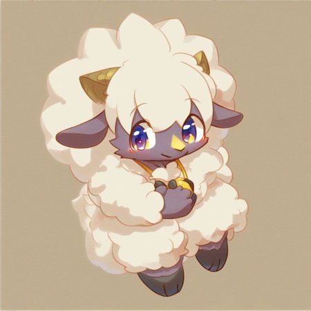furry, anthro, cute, kemono, male focus, solo, sheep, score_9, score_8_up, male, full body, digital art, highly detailed, zPDXL2