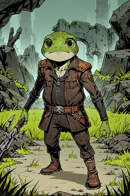 anthro frog boy,chibi,rogue,solo,unlight,er_frogman
looking at viewer,depth of field,battlefield ruins,effect
<lora:Perfect Hands:1> <lora:Unlighté£æ ¼:0.7> <lora:naip33:0.2> <lora:er_albinauric:1>, score_9, score_8_up, score_7_up, score_6_up, score_5_up, score_4_up,zPDXL