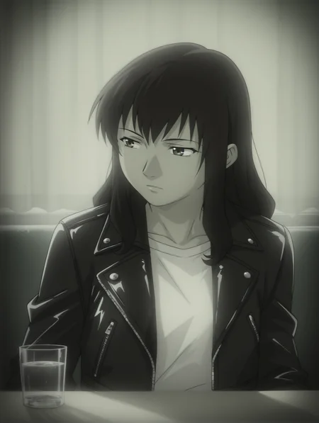 Nagi, Kazuko, and Touka / Boogiepop Phantom (2000) + muted color style